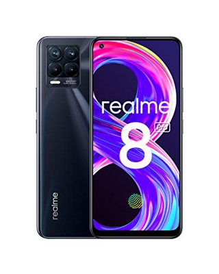 realme 8 Pro Smartphone Libre, Cámara cuádruple Ultra de 108 MP, Pantalla completa AMOLED superior de 6,4", Carga SuperDart de 50 W, Batería de 4500 m