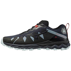 Mizuno Wave Daichi 6, Zapatillas para Carreras de montaña Hombre, Indiaink Blk Ignitionred, 44 EU en oferta