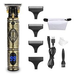 Pantalla Digital Cortapelos Hombre Profesional Cortador Pelo Recortadora de Pelo Recargable, Inalámbrico Máquina Cortapelo, Recortadora de Cabello Bar en oferta