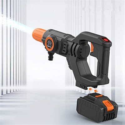 TTLIFE Lavadora a Presión Inalámbrica 3.0Ah Hidrolimpiadora de Alta Presión 20V 435PSI Portátil Pistola de Lavado de Alta Presión Dos Boquillas,5m Man