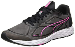 Puma - Speed 300 Racer 2 Wn's, Zapatillas para Correr de Carretera Mujer, Negro-Luminoso Rosa características