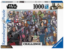 Challenge - Star Wars Mandalorian (1000 Stukjes) PUZZLE NUEVO precio