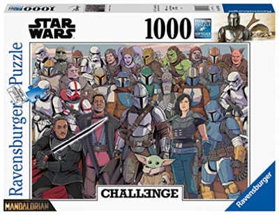 Challenge - Star Wars Mandalorian (1000 Stukjes) PUZZLE NUEVO