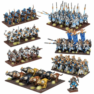 Kow Basilean Mega Ejército King Of War Mantic Games Basileas Ejército MGKWB109