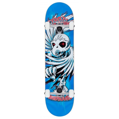 Monopatín Skateboard Birdhouse Stage 1 Hawk Spiral Blue 7-75