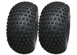 2 - 22x11.00-8 tacos de neumático, Quad ATV remolque neumático 22 11 8 rueda 4 características