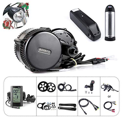 Bafang BBS01B 36V 250W / 350W Juego de conversión de Bicicleta eléctrica BBS02B 36V 500W Juego de conversión de Bicicleta eléctrica con batería y Carg en oferta
