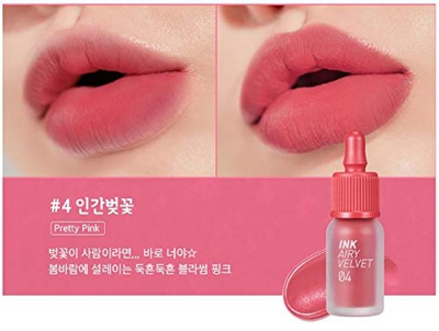 Peripera Ink the Airy Velvet - Tinta para labios, 4 g