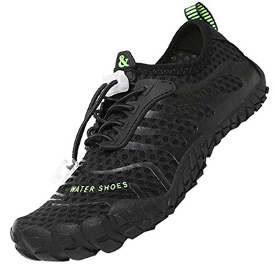 Rokiemen Zapatos de Agua Niños Antideslizante Secado Rápido Zapatillas de Playa de Verano Deportes Acuáticos Escarpines Buceo Natación Snorkel Surfean