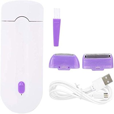 ESACLM Depiladora de Luz Pulsada para Mujer, Flashes Maquina Depilacion Laser Permanente del Vello Visible en Casa para Facial, Axilas, Espalda, Piern