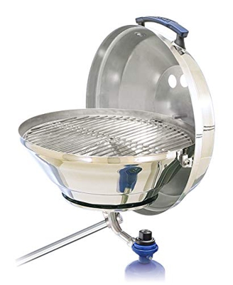 MAGMA Marine Hervidor A10-205, Parrilla de Gas, tamaño Original 15 Pulgadas, Acero Inoxidable, válvula de Control Ajustable