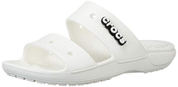 Crocs Classic Sandal, Sandalia Unisex Adulto, White, 45-46 precio