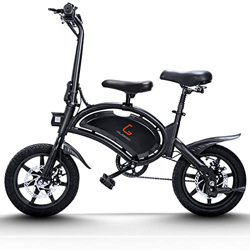 urbetter Bicicleta Eléctrica Plegable, Motor de 400W hasta 45 Km/h, Bateria de Litio 48V 7.5Ah Autonomía de 25-45 Km, 14 Pulgadas Bici Electrica con P características