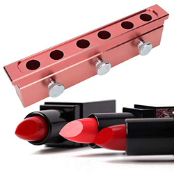 【𝐕𝐞𝐧𝐭𝐚 𝐑𝐞𝐠𝐚𝐥𝐨 𝐏𝐫𝐢𝐦𝐚𝒗𝐞𝐫𝐚】Molde de lápiz labial de bricolaje, 12.1 mm 6 agujeros de aleación de aluminio de doble uso Molde de lápiz labial de bricolaje precio