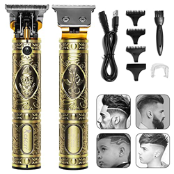 Cortapelos Profesional Cortadora de Cabello para Hombres, Cortar el Pelo Inalámbrico, Recortadora de Barba para Hombres, con LED de Luz Rápida, Carga  en oferta