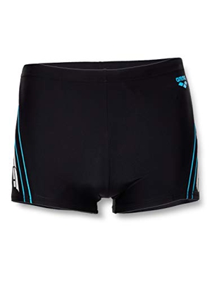 ARENA Bystar - Bañador para Hombre, Hombre, Bañador, 27176, Negro-Sea Bllue-Blanco, 50