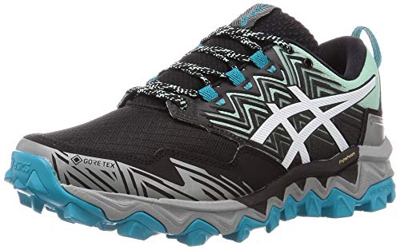 Asics Gel-Fujitrabuco 8 G-TX, Running Shoe Mujer, Blanco, 39.5 EU