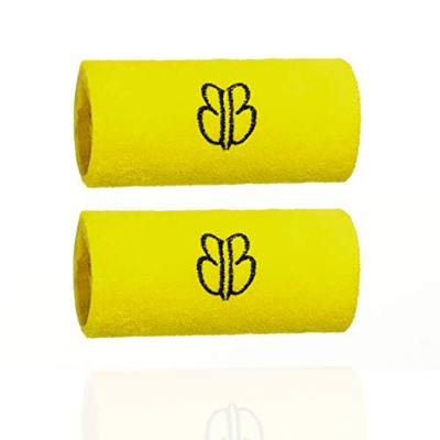 BANBROKEN Muñequeras para el Sudor , compresión Wristbands, Sweatband para Deporte, Tenis, Padel, Crossfit, Gimnasio, Fitness, Unisex -Talla Única (2u