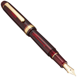 Platinum Pluma estilográfica # 3776 Century Breit Bourgogne precio