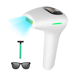 IPL Depiladora de Luz Pulsada 500,000 Flashes, para Cuerpo y Cara Dispositivo Láser Profesional sin Dolor para el Hogar para Cuerpo y Cara, para Mujer características