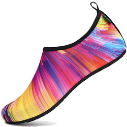 SAGUARO Hombre Mujer Zapatos de Agua Playa Escarpines Zapatillas de Deportes Acuáticos Buceo Surf Snorkel Yoga Piscina, 36/37 características