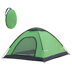 KingCamp Tienda de campaña Modena Festival Tienda de cúpula Impermeable emergente Ligera para 3 Personas con Ventanas de Malla Transpirable características