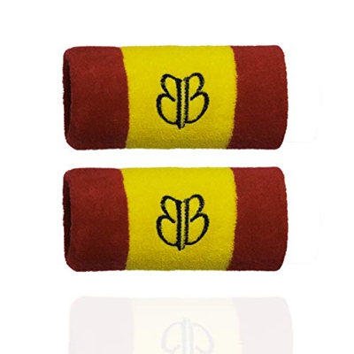 BANBROKEN Muñequeras para el Sudor , compresión Wristbands, Sweatband para Deporte, Tenis, Padel, Crossfit, Gimnasio, Fitness, Unisex -Talla Única (2u
