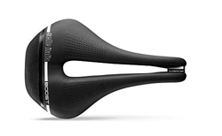 Selle Italia - Sillìn Bicicleta de Carretera MAX Novus Boost Superflow, Rail TI 316 Tubo Ø7, Sillìn Corto Road Gran Turismo Fibra-tek, Comfort, Amorti precio