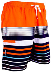 Guggen Mountain Banador de Natacion para Hombre Traje de Bano Rayas Deportivos Short para Natacion Playa Piscina Negro XXL características