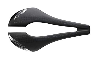 Selle Italia - Sillìn Bicicleta de Carretera SP-01 Boost TM Superflow, Rail Manganese Tubo Ø7, Sillìn Corto Road Perfomance Duro-tek, Comfort