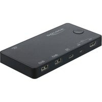 11477 interruptor KVM Negro, Switch KVM