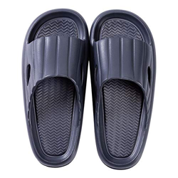 Sandalias de Playa Piscina Hombre Zapatos Plataforma Baño Ducha Chanclas Antideslizante Hombre Zapatillas Verano Casa 43/44 EU(CN 44-45,Gris) precio