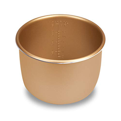 NEWCOOK-Cubeta Antiadherente 5L Daikin para Robots de Cocina. Cubeta Newcook 5L con Recubrimiento Cerámico y Fondo Capsulado Panal de Abeja. Incluye m características