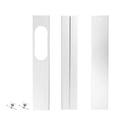 arthomer Placa Universal para Juegos de correderas de Ventana, Adaptador de Sellado de ventilación de Ventana para Aire Acondicionado portátil