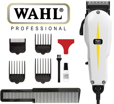 Wahl Profesional Clásico Serie Super Taper Alámbrica Pelo Cortadoras Blanco