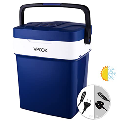 Nevera Portatil Electrica VPCOK Mini Nevera 29L, Nevera 12v Compresor y 220v para Coche, Hogar, Camión, Neveras de Acampada, Nevera Camping precio