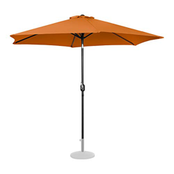 Uniprodo Sombrilla para Terraza Uni_Umbrella_TR300OR (Color Naranja, Hexagonal, Pantalla De Ø 300 cm, Inclinable) precio