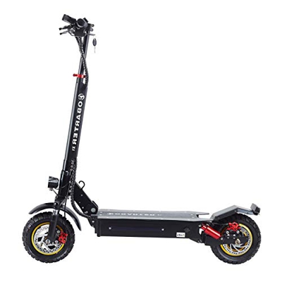 Joycelzen Patinete Eléctrico X1, Scooter Eléctrico Todoterreno Plegable con Motor de 1000 W y Neumáticos de 10 Pulgadas Apto para Adultos, Carga 120 k