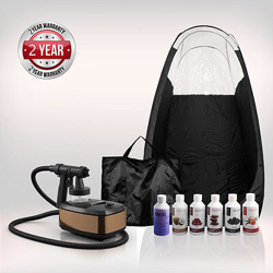 Aura Allure Completo Spray Bronceado Kit (Incluye Negro Tienda) + Gratis suntana en oferta