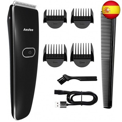 Cortapelos Profesional Hombre Cortadora de Pelo Eléctrico con Cuchillas de