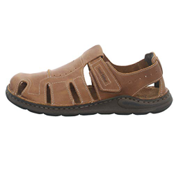 Josef Seibel Maverick 01 Brown Leather Mens Fisherman Sandals 44 en oferta