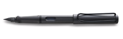 Lamy Safari pluma estilográfica, punta media, color gris (l17 m)