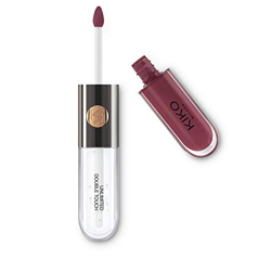 KIKO Milano Unlimited Double Touch 121 | Barra de labios líquida de larga duración (12 horas*) en 2 pasos, acabado luminoso en oferta