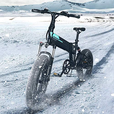 Bicicleta eléctrica plegable Fiido M1 Pro para adultos, 500 W, palanca de cambios de 7 velocidades, indicador de engranaje, 3 modos, pantalla LCD, bic