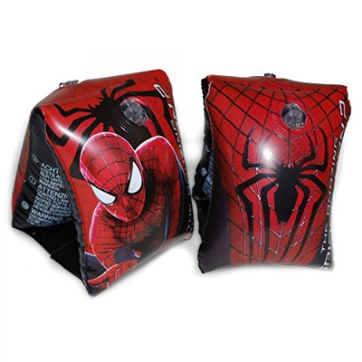 Spider-Man- Manguitos Spiderman,, Medidas 25x15cm. Presentada en Caja (SAICA 8421440096125)
