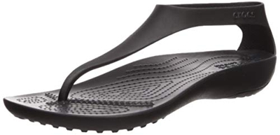 Crocs Sexi Flip Women, Sandalias para Mujer, Negro (Black/Black 060), 36/37 EU
