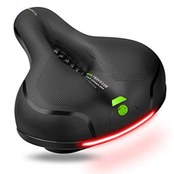 Vegena Sillín de Bicicleta, Cómodo Asineto Ergonómico, Asiento de Bicicleta Relleno con Espuma de Gel, Cojín Cómodo para MTB/Bicicleta de Carretera/Mo en oferta
