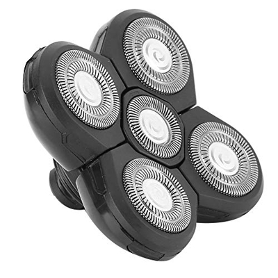 Afeitadora de 5 cabezales de repuesto, afeitadora eléctrica universal, afeitadora 5 cuchillas accesorio cabezal giratorio, afeitadoras repuesto hombre