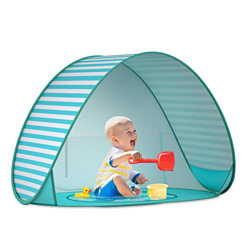 SAEYON Tienda Playa Bebe, Pop up Tienda de Bebé con Mini Piscina para Infantil Carpa, Protección Solar Anti UV 50+ Refugio Playa del Bebé, Piscina Sep precio