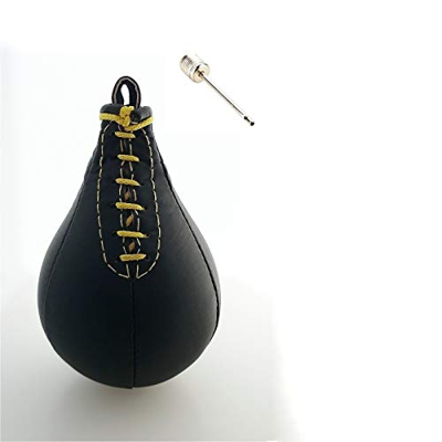 mmasport Pera rápida Speed Ball de alta calidad de piel sintética (pequeña)